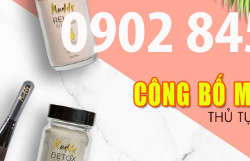 Công bố lưu hành mỹ phẩm 18 mp