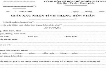 Điều kiện, thủ tục xin xác nhận tình trạng hôn nhân (độc thân) mới nhất 16 unnamed 7